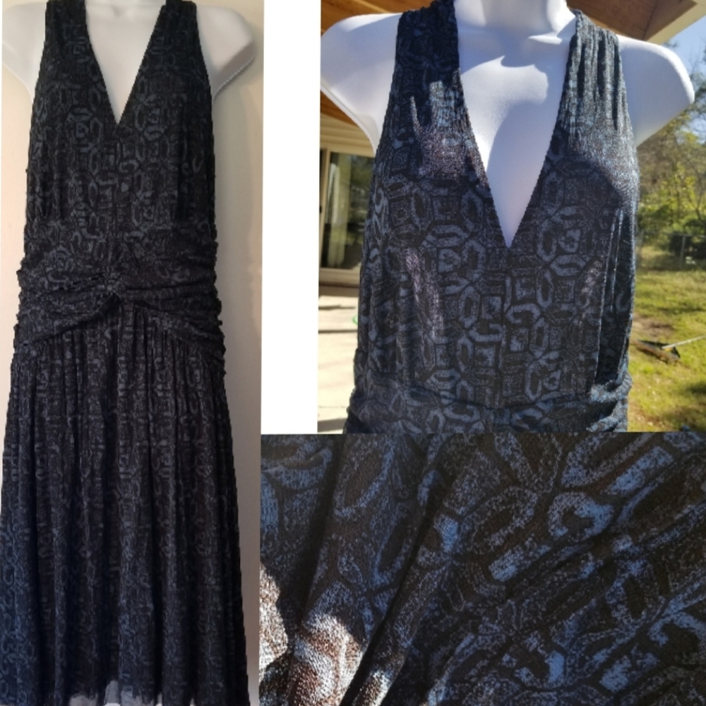 Michael Kors Dress Sleeveless Deep Neck XL - PreOwned Great Condition